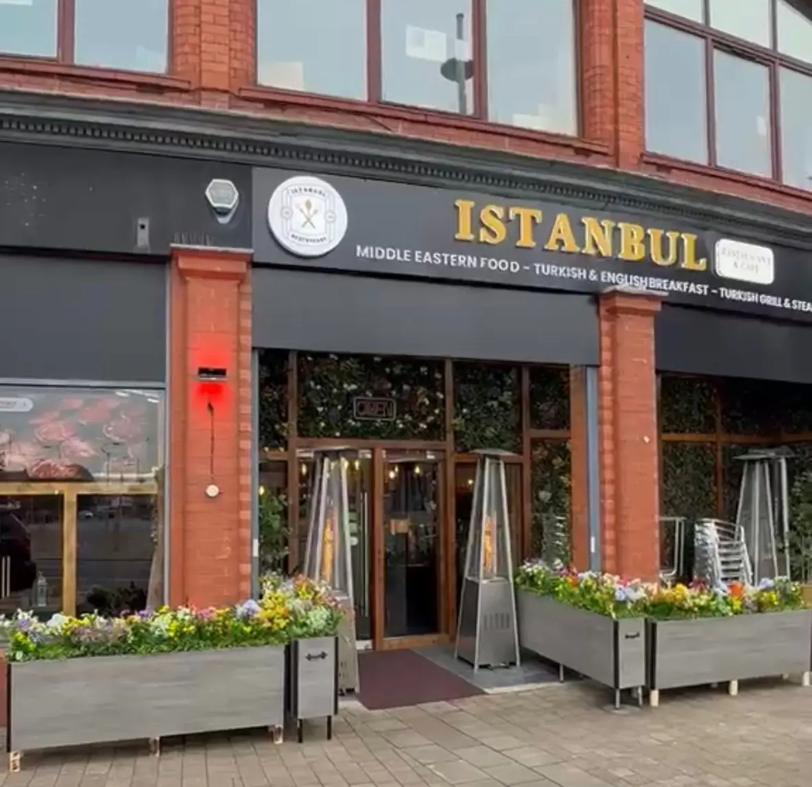 Istanbul Restaurant Widnes interior with warm Ottoman-inspired ambiance
